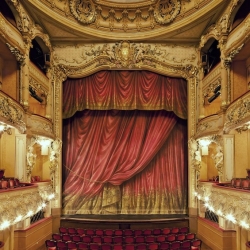 'Inside the Parisian Theaters' photographs by Franck Bohbot.