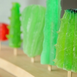 Dangerous Popsicles are a collection of weird shaped popsicles inspired by cacti and life-threatening viruses. What will happen when we put these dangerous things on one of our most sensitive organs, our tongues? Does pain really bring pleasure? 