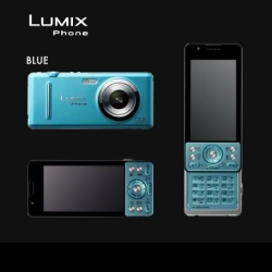 Panasonic presented their Lumix Phone containing a 13.2 megapixel CMOS sensor and a 3.3-inch VGA touch screen LCD.