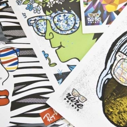 Following the Colorize series, here comes amazing Rare Prints by artists Ames Bros, Aesthetic Apparatus, Matt W. Moore and Vahalla Studios for Ray-Ban.