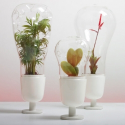 Great new work from the creator of Domsai project, Matteo Cibic. These Mtteo Cibic Editions terrariums are handmade and extremely limited edition (just 15 each).