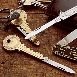 Key Shaped Pocket Knife!!!