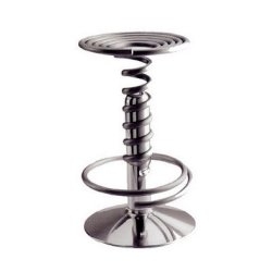 Ron Arad brings this simple fastener into focus with the eponymous Screw stool. Made from mirror polished aluminum and satin stainless steel.  Only $1539