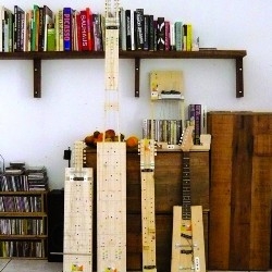 Yuri Landman crafts awesome handmade guitars for the likes of Sonic Youth, Liars, HEALTH & more.