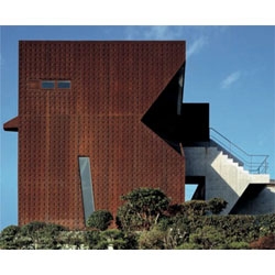 Interesting use of materials by Atelier Hitoshi Abe for the Kanno Museum, a private art museum.