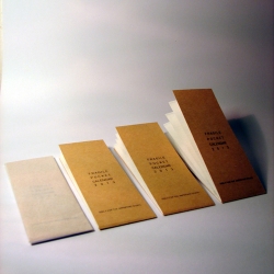 Fragile Pocket Calendar made by Kostantia Manthou. 