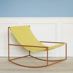 Belgian designer Muller van Severen has created a series of concept chairs using only two materials.