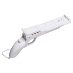 Wii Sharp Shooter ~ nice design incorporating wiimote and nunchuck for shooting games!