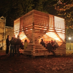 Miilu, an installation by Sami Rintala. Part of XII Biennale di Venezia.