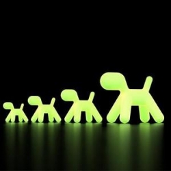 GLOW in the DARK limited edition Magis - puppy by magis me too collection - Now available!