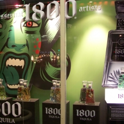 1800 Tequila store window display