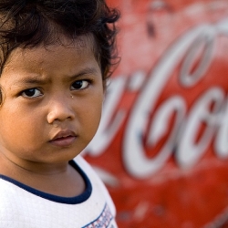 WorldChanging reports on how through the use of social media technology a campaign is encouraging Coca-Cola to use their supply chain and help stop child mortality.