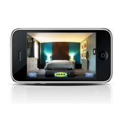 This gorgeous IKEA iPhone App by Andy Fisher is like living in the future today. Place IKEA furniture in your room and check out what it'll look like.