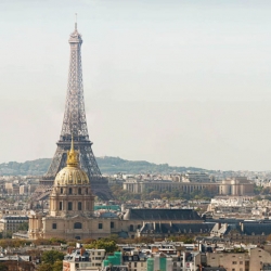 Paris 26 Gigapixels is a stitching of 2346 single photos showing a very high-resolution panoramic view of the French capital (354159x75570 px). Dive in the image and visit Paris like never before!