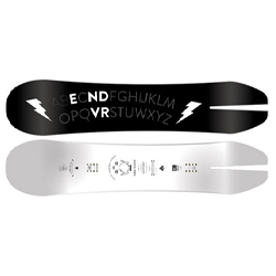 Endeavor Snowboards created an ultra light SPLIT TAIL snowboard that features fortune telling and occult imagery on either side.