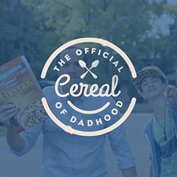 Tribal Worldwide Toronto brands Peanut Butter Cheerios as the Official Cereal of Dadhood.