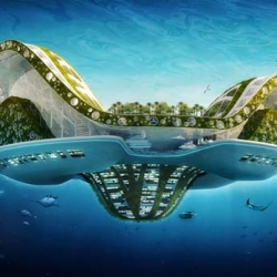 Future Architecture : Floating Ecopolis for Climate Refugees