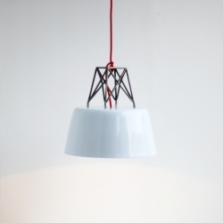 'Silo' suspension lamp, by the  New Zealand designers 'Yours Design'.