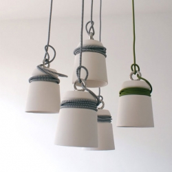 'Cable Light'Lamp by the Dutch designer Patrick Hartog.