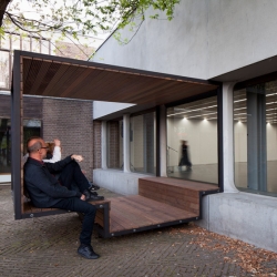 'Out-door-Cinema' by Polish designer Pawel Grobelny in Grimbergen, Belgium.