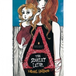 Artist Ruben Toledo redesigns the covers of classics like The Scarlet Letter (above) and Pride & Prejudice for Harcourt Brace. If only I'd had these in high school, I might have actually read them!