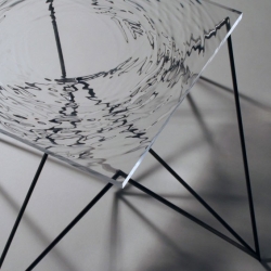 'Wave Table' by Swedish designer Fredrik Skåtar. 