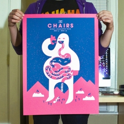 New gig poster from Bandito Design Co. He isn't full yeti.