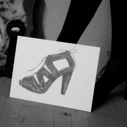 Artist Jenny Mortsell translates Loeffler Randall shoes into fashion illustrations for their latest surreal campaign.