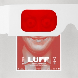 For the Lausanne Underground Film & Music Festival, Demian Conrad created this propaganda with a double message. The second message can be revealed with the help of a pair of glasses with red filters.