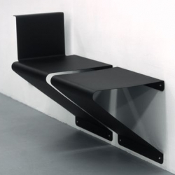 "Portée" wall furniture by Joachim Jirou-Najou