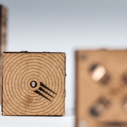 'cuboino' is a tangible, digital extension for the kids' marble-game 'cuboro'. ›digital‹ blocks with different sensors/actuatos can be seamlessly combined with analog wooden blocks to create a new experience!