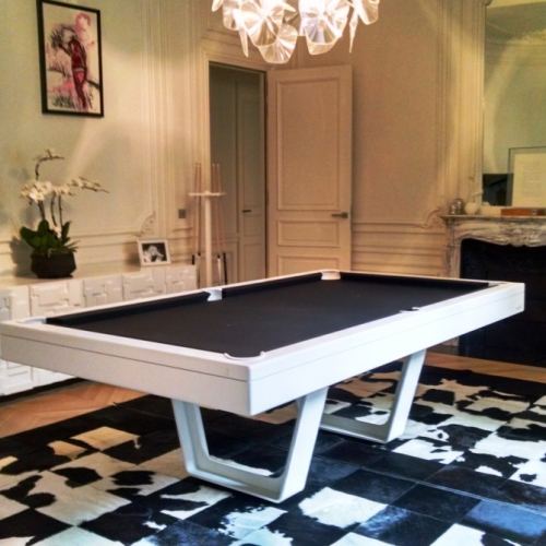 Billards Bréton design billiard table which turns into a dining table! 