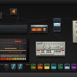 Browserbased audio production suite. Like Reason in a browser. In Flash. 