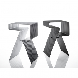Articolo #28: Table Design by Christoph Boeninger. Corrugated Aluminum. 
