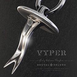 2 wicked pendants by Jonathan Greenslade. I’m not about to suggest that the Brutal Deluxe Vyper could be used as a coke spoon, but hey, what’s the worse that could happen?