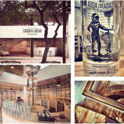 Casa del Agua is a handsome artisanal water boutique in Mexico City. Think you can't drink water in Mexico? Think again. 
