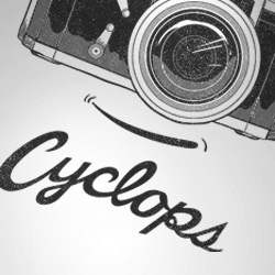 Cyclops t-shirt from Fluent Flyers. 'An ode to our photographer friends, from the point-and-shooters to the dslr pros.'