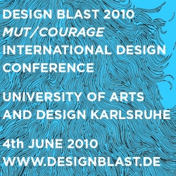 Design Blast's conference, the largest (and best) non commercial, student run, graphic design conference of Germany takes place again!