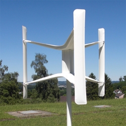 Oskar Zieta, designer of ‘Plopp’ and collaborator at the ETH Zürich, presented together with ETH students, an advanced design of a Vertical Axis Wind Turbine (VAWT), which was developed using the same ‘FIDU’ technology.