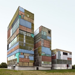 Fictional buildings created by Filip Dujardin. (My eyes are popping.)