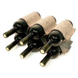"Six Pack Wine Rack"  (I like saying that!) from Etc Media, at Elsewares