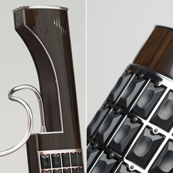 'Eigenharp Alpha' by Eigenlabs is an instrument which allows the musician to play and improvise using a limitless range of sounds with virtuoso skill.