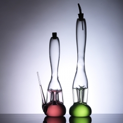 Cruet Bottles by Esque. Making the ordinary, extraordinary, these olive oil and vinegar cruets elevate the humble bottle to an art form.