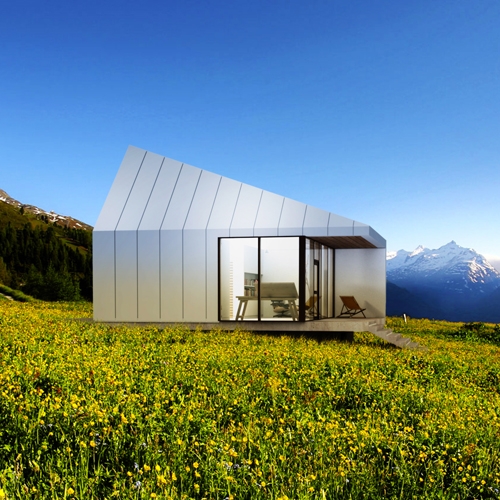 Sauna and guest house - HAUS KW - designed by Paul Kweton at Studio PAULBAUT. Location: Upper Austria.