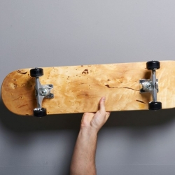 Being a lord of Dogtown is one thing, but becoming a lord of the workshop is something else entirely. Skateboard deck made with Huon Pine, one of the earths oldest living organisms by Noddy Boffin, the brainchild of Elliot Gorham
