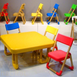 HEMEC creates cute, fun, customizable eco kid furniture from paper tube rolls.