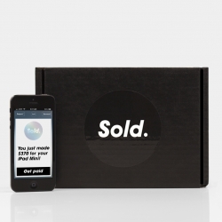 Sold! Super sleek new iPhone app/service that sells things for you... with nice packaging!