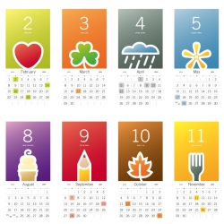 Free Calendars for 2009 at DesignAudit.net
