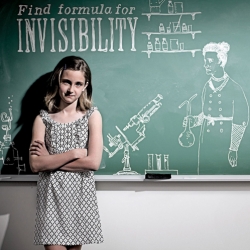Beautiful campaign for Digits School, about math & science. "Figure this. Image that"