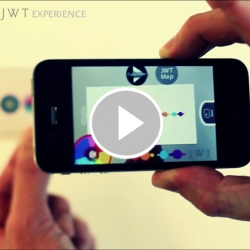 JWT London has created a new way to showcase their latest showreel on the back of their business cards by using Blippar, the first image-recognition app for smartphones targeted at brand-customer interaction.
